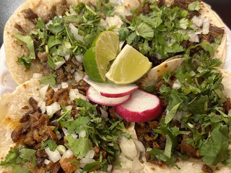Tacos El Rey #2 food