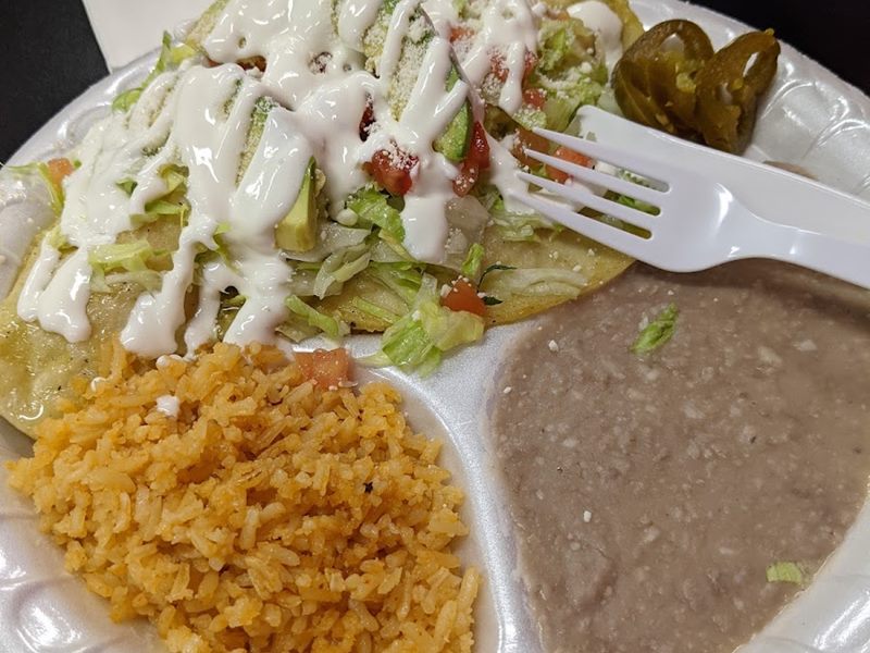Tacos El Rey #2 food